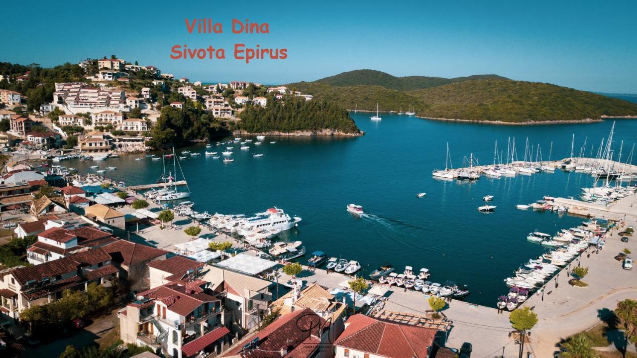 Villa Dina Sívota Esterno foto